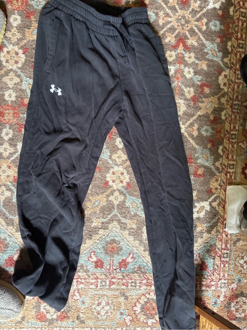 Under Armour Black Ribbed Workout Joggers